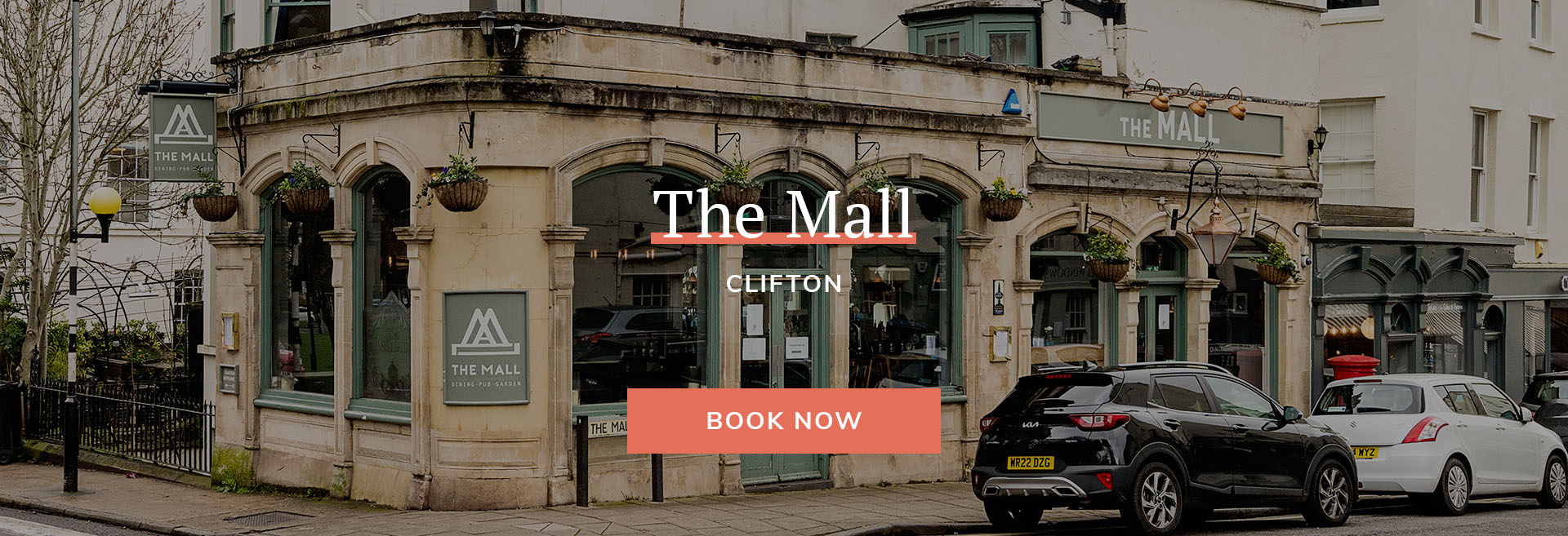 Enjoy a meal at your local pub at The Mall in Bristol